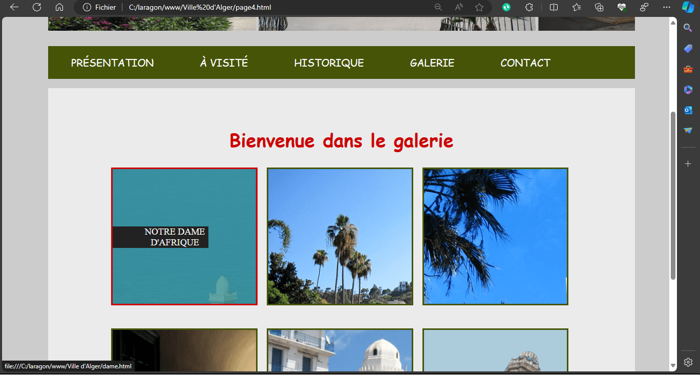 Capture du projet 5