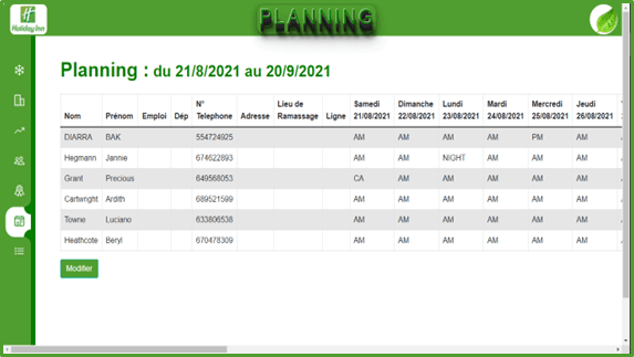 Capture du projet 10