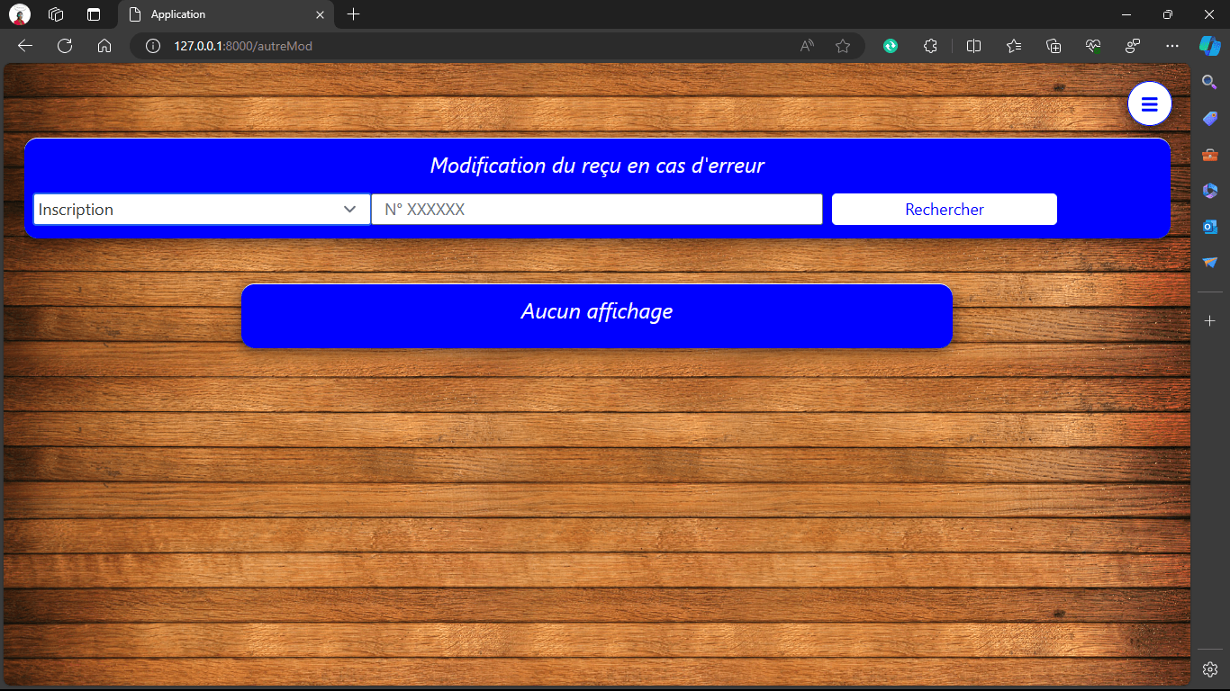 Capture du projet 13