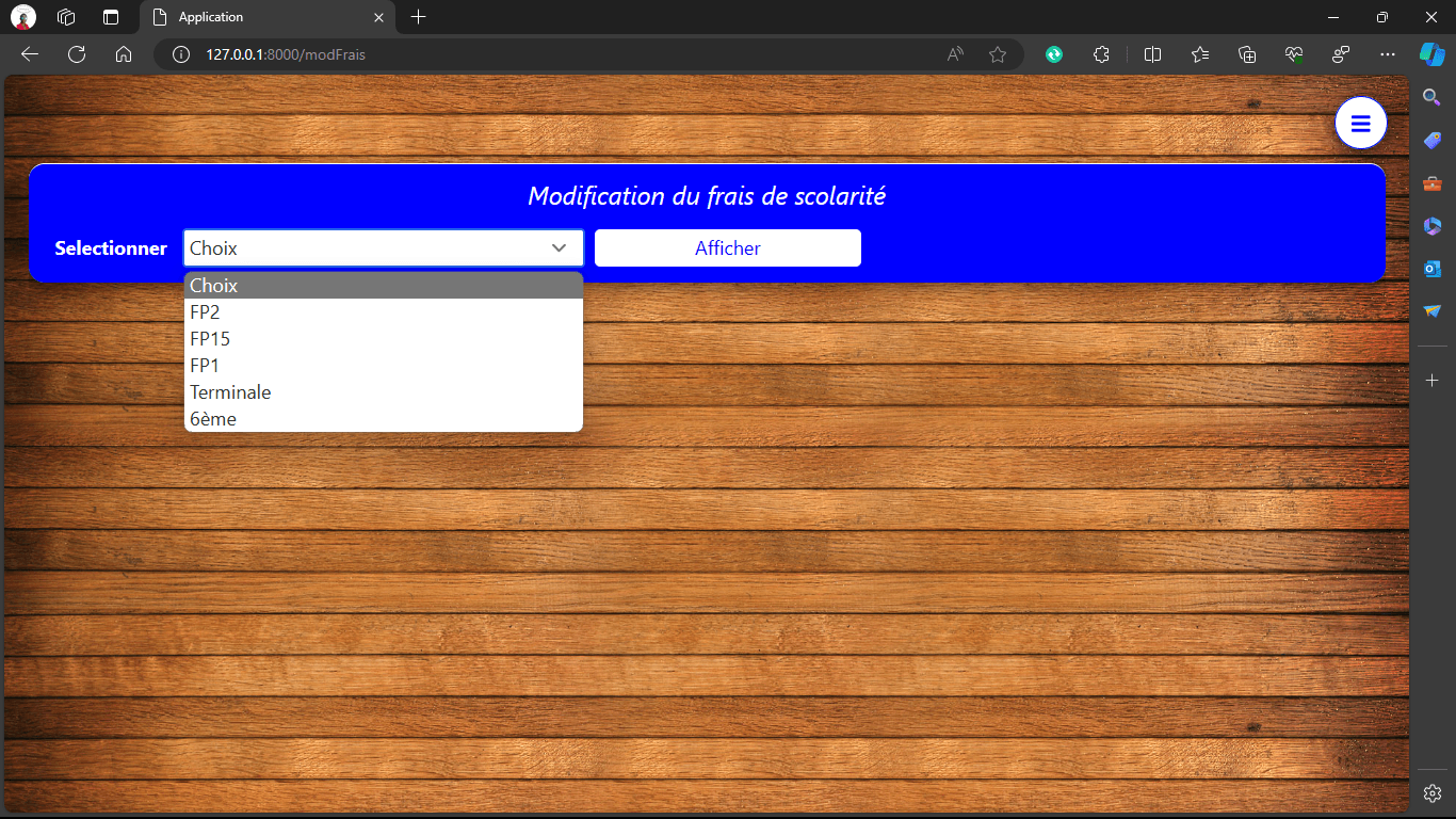 Capture du projet 11