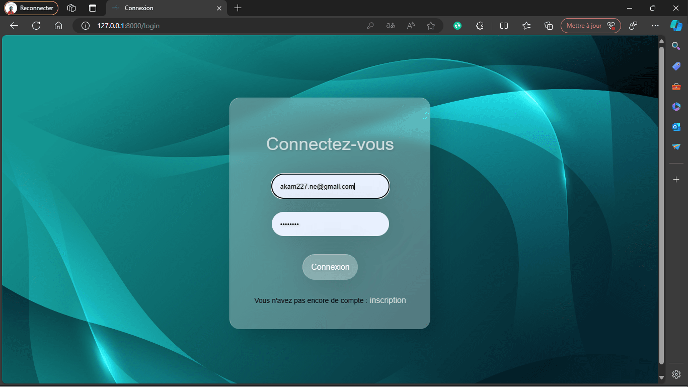 Capture du projet 15